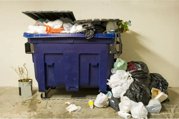 Avoid overloading your dumpster - Troupewaste & Recycling