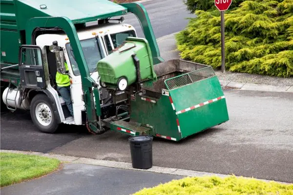 dumpster contrator yard waste pick up 